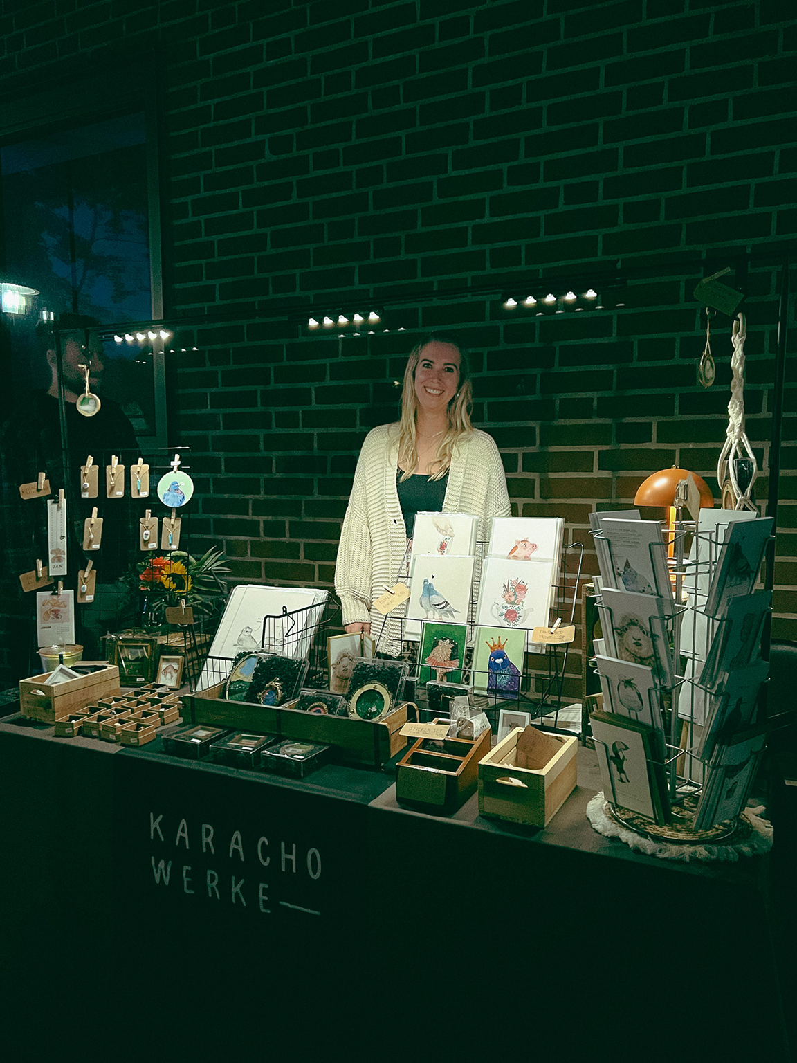 Karachowerke auf dem Selbstgemacht Markt der Emder Kunsthalle